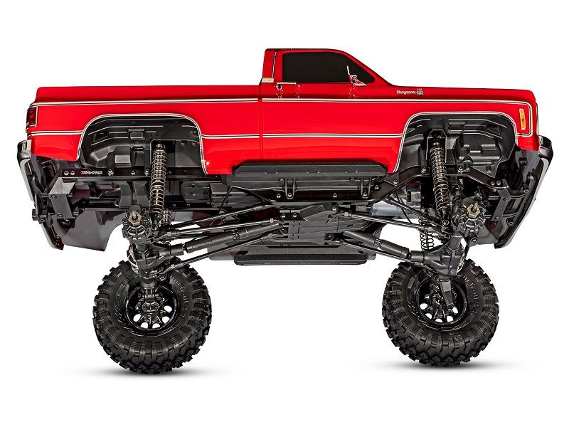 Traxxas TRX-4 Chevrolet 1979 K10 High Trail Edition 4x4 rot RTR Crawler Brushed ohne Akku/Lader