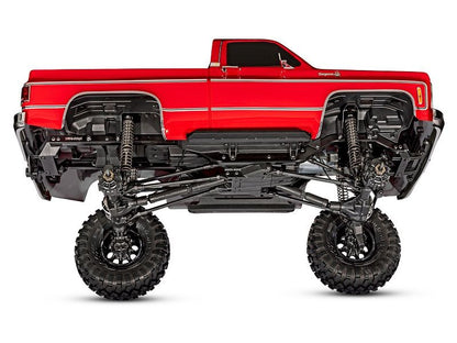 Traxxas TRX-4 Chevrolet 1979 K10 High Trail Edition 4x4 rot RTR Crawler Brushed ohne Akku/Lader
