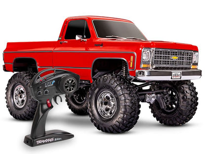 Traxxas TRX-4 Chevrolet 1979 K10 High Trail Edition 4x4 rot RTR Crawler Brushed ohne Akku/Lader