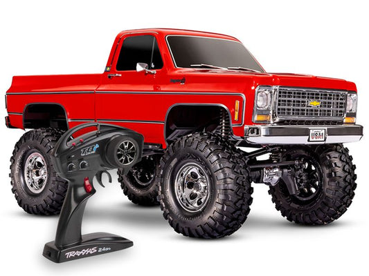 Traxxas TRX-4 Chevrolet 1979 K10 High Trail Edition 4x4 rot RTR Crawler Brushed ohne Akku/Lader