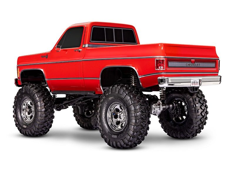 Traxxas TRX-4 Chevrolet 1979 K10 High Trail Edition 4x4 rot RTR Crawler Brushed ohne Akku/Lader