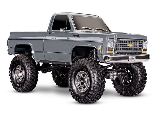 Traxxas TRX-4 Chevrolet 1979 K10 High Trail Edition 4x4 silber metallic RTR Crawler Brushed