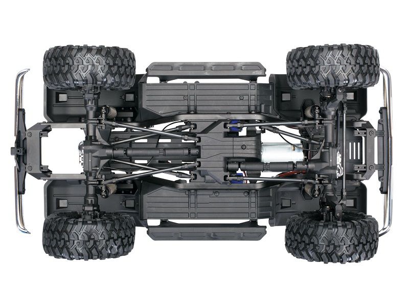 Traxxas TRX-4 Chevrolet K5 Blazer 4x4 RTR 1:10 Scale Trail Crawler Rot/Schwarz Brushed ohne Akku/Lader_Artexio