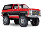 Traxxas TRX-4 Chevrolet K5 Blazer 4x4 RTR 1:10 Scale Trail Crawler Rot/Schwarz Brushed ohne Akku/Lader_Artexio