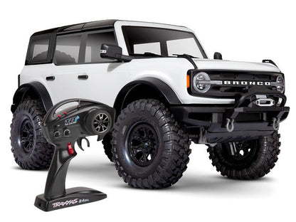 Traxxas TRX-4 Ford Bronco 2021 4x4 weiss RTR Crawler Brushed ohne Akku/Lader