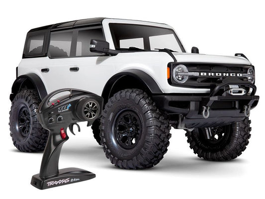 Traxxas TRX-4 Ford Bronco 2021 4x4 weiss RTR Crawler Brushed ohne Akku/Lader