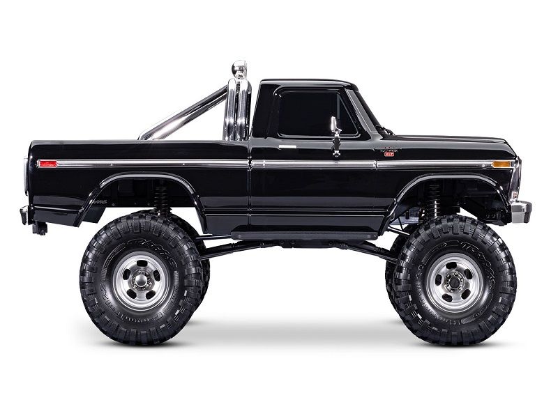 Traxxas TRX-4 Ford F150 Ranger 1979 XLT High Trail Edition 4x4 Black Edition RTR Crawler Brushed