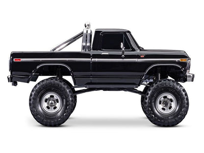 Traxxas TRX-4 Ford F150 Ranger 1979 XLT High Trail Edition 4x4 Black Edition RTR Crawler Brushed
