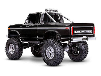 Traxxas TRX-4 Ford F150 Ranger 1979 XLT High Trail Edition 4x4 Black Edition RTR Crawler Brushed