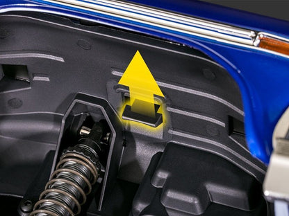 Traxxas TRX-4 Ford F150 Ranger 1979 XLT High Trail Edition 4x4 Black Edition RTR Crawler Brushed