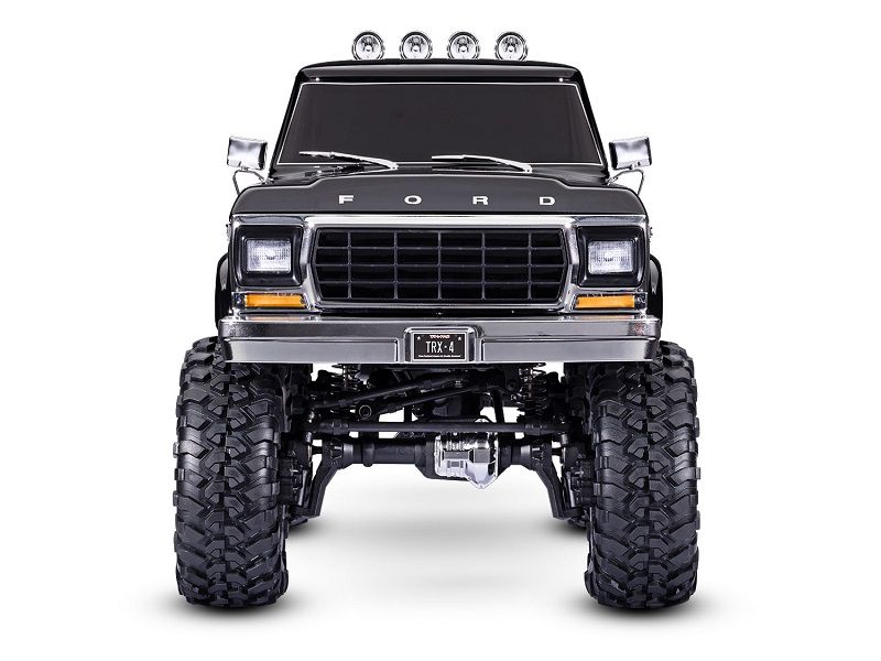 Traxxas TRX-4 Ford F150 Ranger 1979 XLT High Trail Edition 4x4 Black Edition RTR Crawler Brushed