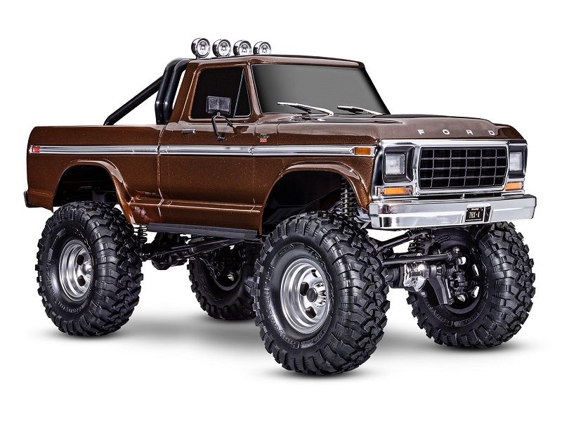 Traxxas TRX-4 Ford F150 Ranger 1979 XLT High Trail Edition 4x4 braun RTR Crawler Brushed
