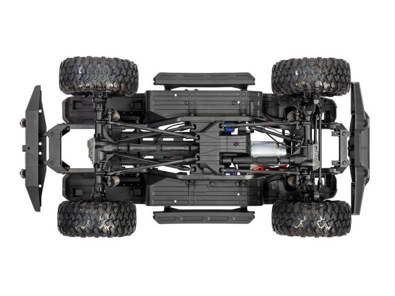 Traxxas TRX-4 LR Defender 4x4 grün RTR Crawler Clipless Brushed ohne Akku/Lader