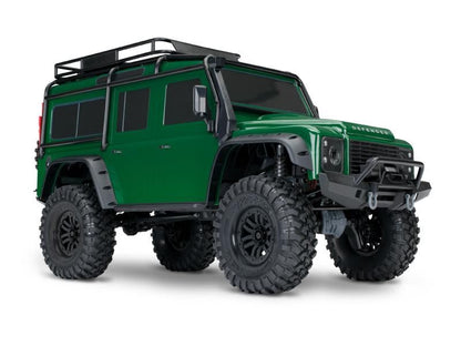 Traxxas TRX-4 LR Defender 4x4 grün RTR Crawler Clipless Brushed ohne Akku/Lader