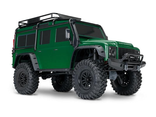 Traxxas TRX-4 LR Defender 4x4 grün RTR Crawler Clipless Brushed ohne Akku/Lader