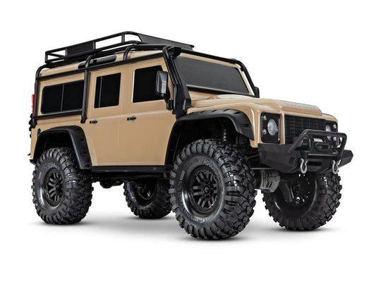 Traxxas TRX-4 LR Defender 4x4 sand RTR Crawler Clipless Brushed ohne Akku/Lader