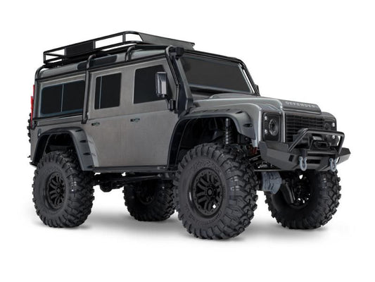 Traxxas TRX-4 LR Defender 4x4 silber RTR Crawler Clipless Brushed ohne Akku/Lader