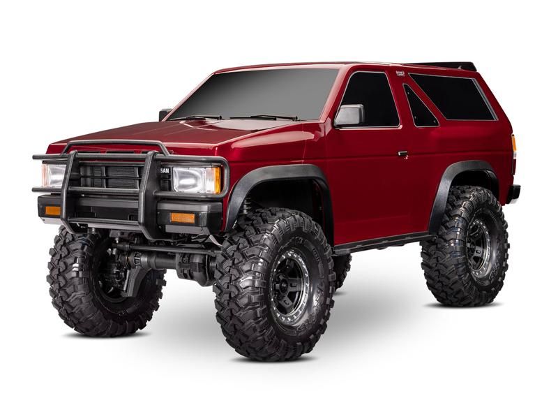 Traxxas TRX-4 Nissan Pathfinder 4x4 rot RTR Crawler Clipless Brushed ohne Akku/Lader