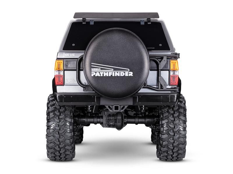 Traxxas TRX-4 Nissan Pathfinder 4x4 silber RTR Crawler Clipless Brushed ohne Akku/Lader