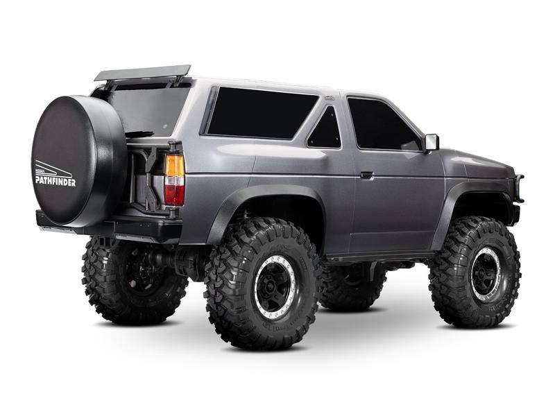 Traxxas TRX-4 Nissan Pathfinder 4x4 silber RTR Crawler Clipless Brushed ohne Akku/Lader