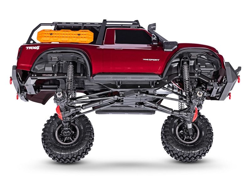 Traxxas TRX-4 Sport High Trail Edition 4x4 rot RTR Crawler Brushed ohne Akku/Lader