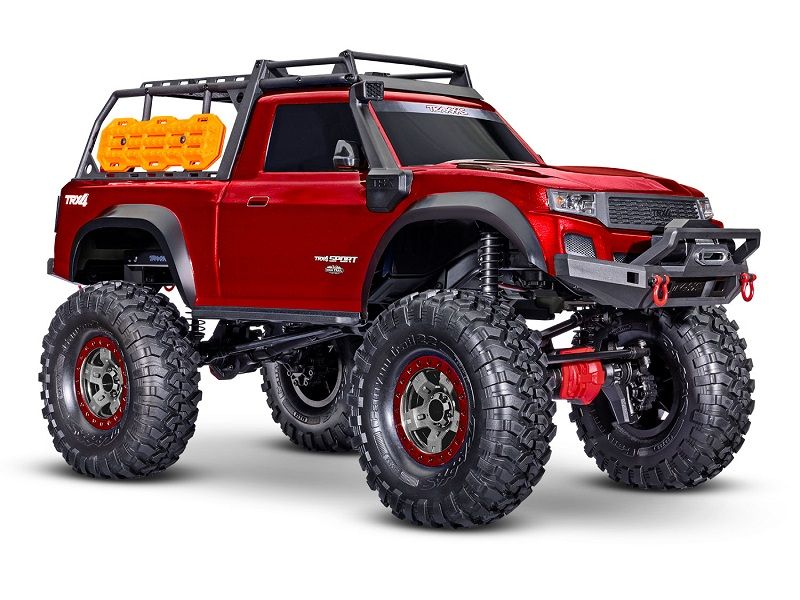 Traxxas TRX-4 Sport High Trail Edition 4x4 rot RTR Crawler Brushed ohne Akku/Lader
