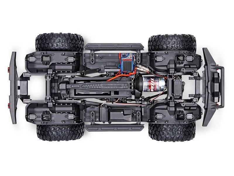 Traxxas TRX-4 Sport High Trail Edition 4x4 rot RTR Crawler Brushed ohne Akku/Lader