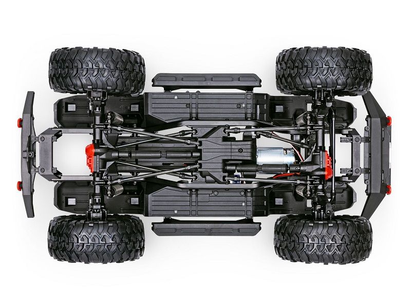 Traxxas TRX-4 Sport High Trail Edition 4x4 rot RTR Crawler Brushed ohne Akku/Lader