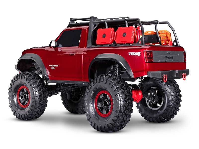 Traxxas TRX-4 Sport High Trail Edition 4x4 rot RTR Crawler Brushed ohne Akku/Lader