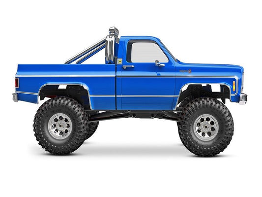 Traxxas TRX-4M Chevrolet K10 High Trail Edition 1:18 RTR 4WD Mini RC Crawler blau Brushed