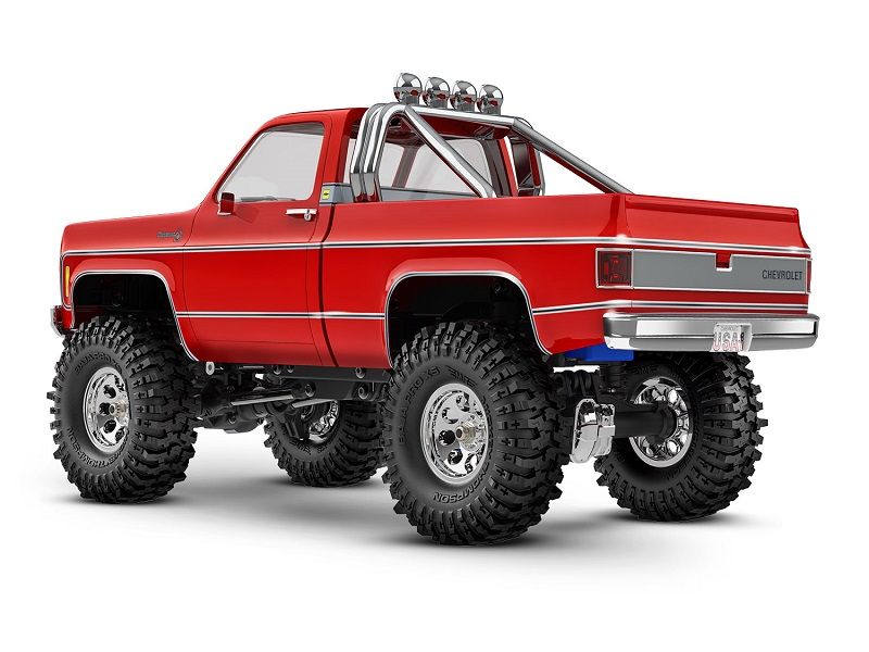 Traxxas TRX-4M Chevrolet K10 High Trail Edition 1:18 RTR 4WD Mini RC Crawler rot Brushed