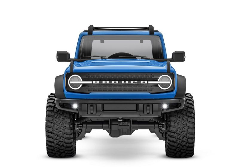 Traxxas TRX-4M Ford Bronco 1:18 RTR 4WD Mini RC Crawler blau Brushed mit Akku/Lader