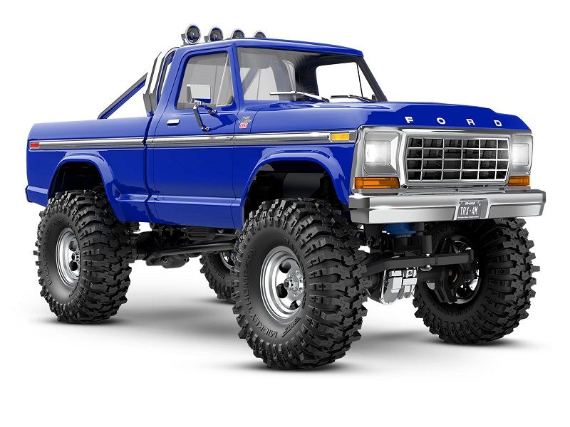 Traxxas TRX-4M Ford F-150 High Trail Edition 1:18 RTR 4WD Mini RC Crawler blau Brushed