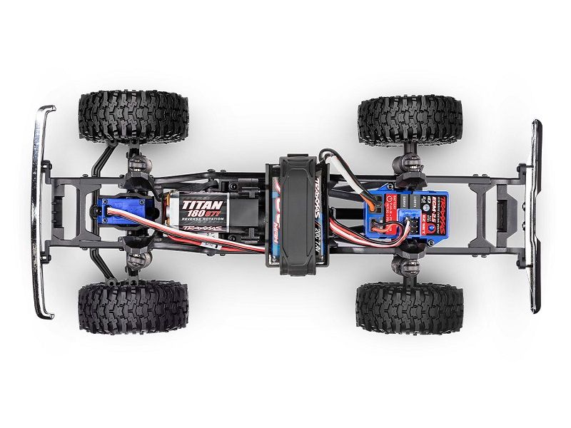 Traxxas TRX-4M Ford F-150 High Trail Edition 1:18 RTR 4WD Mini RC Crawler Special Black Brushed