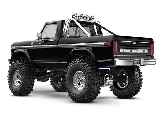 Traxxas TRX-4M Ford F-150 High Trail Edition 1:18 RTR 4WD Mini RC Crawler Special Black Brushed