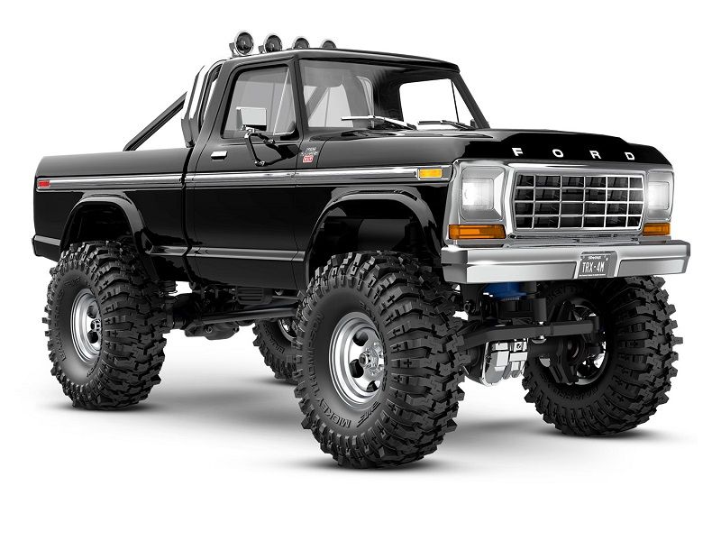 Traxxas TRX-4M Ford F-150 High Trail Edition 1:18 RTR 4WD Mini RC Crawler Special Black Brushed