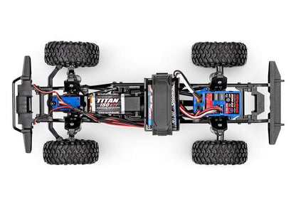 Traxxas TRX-4M Land Rover Defender 1:18 RTR 4WD Mini RC Crawler rot Brushed mit Akku/Lader