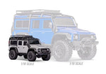 Traxxas TRX-4M Land Rover Defender 1:18 RTR 4WD Mini RC Crawler silver brushed with battery/charger