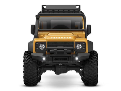 Traxxas TRX-4M Land Rover Defender 1:18 RTR 4WD Mini RC Crawler Tan Brushed mit Akku/Lader