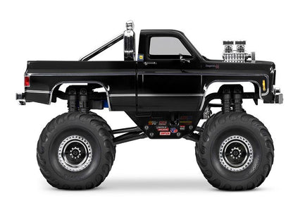 Traxxas TRX-4MT Chevrolet K10 Monster Truck 1:18 RTR 4WD schwarz Brushed mit Akku/Lader