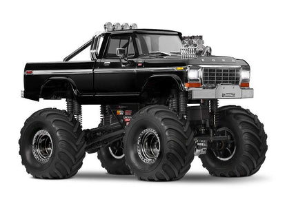 Traxxas TRX-4MT Ford F-150 Monster Truck 1:18 RTR 4WD schwarz Brushed mit Akku/Lader