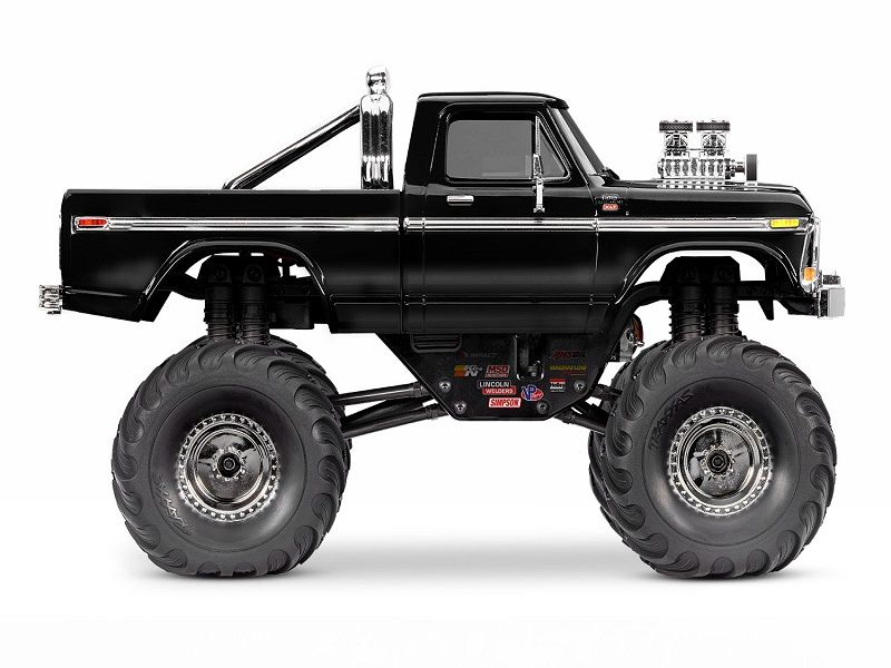 Traxxas TRX-4MT Ford F-150 Monster Truck 1:18 RTR 4WD schwarz Brushed mit Akku/Lader