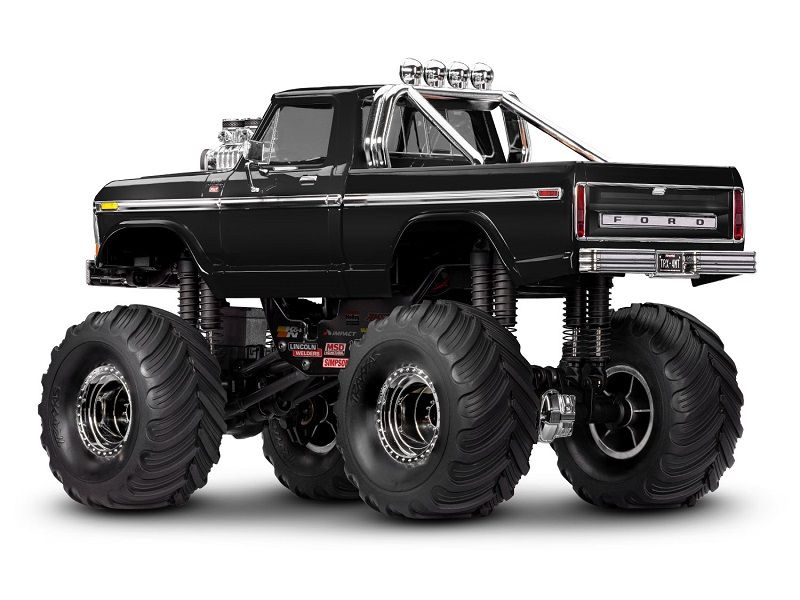 Traxxas TRX-4MT Ford F-150 Monster Truck 1:18 RTR 4WD schwarz Brushed mit Akku/Lader