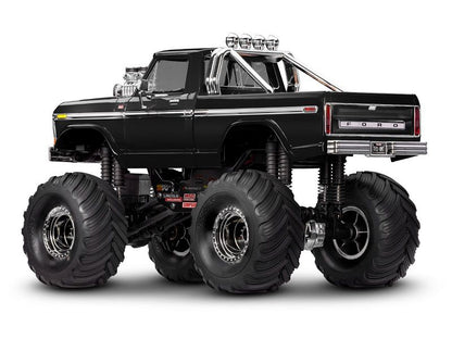 Traxxas TRX-4MT Ford F-150 Monster Truck 1:18 RTR 4WD schwarz Brushed mit Akku/Lader