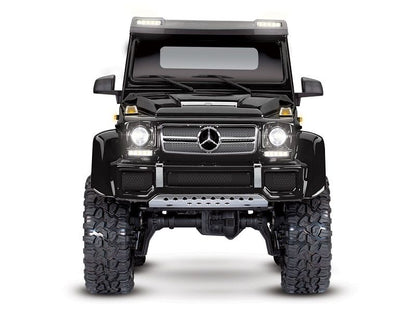 Traxxas TRX-6 Mercedes Benz G63 AMG 6x6 schwarz mit LED Beleuchtung RTR Brushed ohne Akku/Lader_Artexio