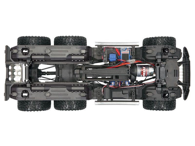 Traxxas TRX-6 Mercedes Benz G63 AMG 6x6 schwarz mit LED Beleuchtung RTR Brushed ohne Akku/Lader_Artexio