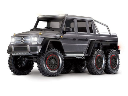 Traxxas TRX-6 Mercedes Benz G63 AMG 6x6 silber mit LED Beleuchtung RTR Brushed ohne Akku/Lader_Artexio