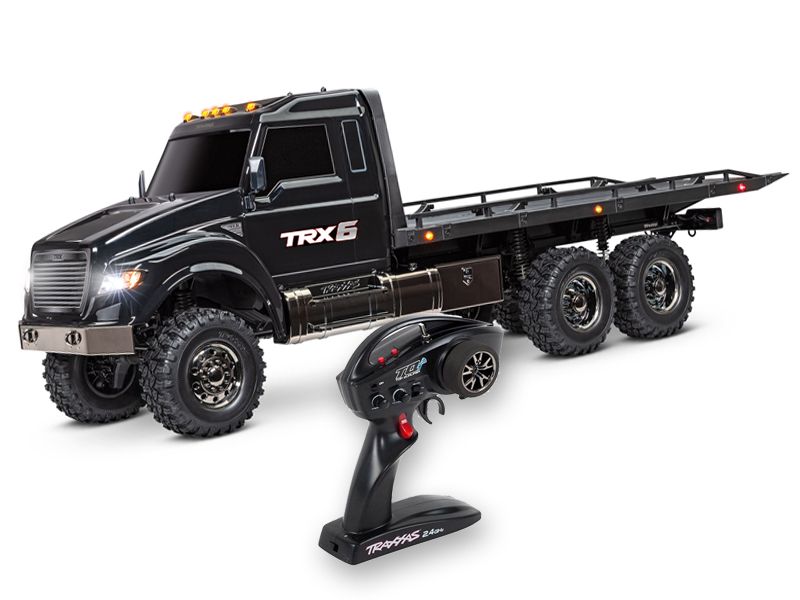 Traxxas TRX-6 Ultimate Truck 6x6 Auflieger Edition schwarz RTR Brushed ohne Akku/Lader
