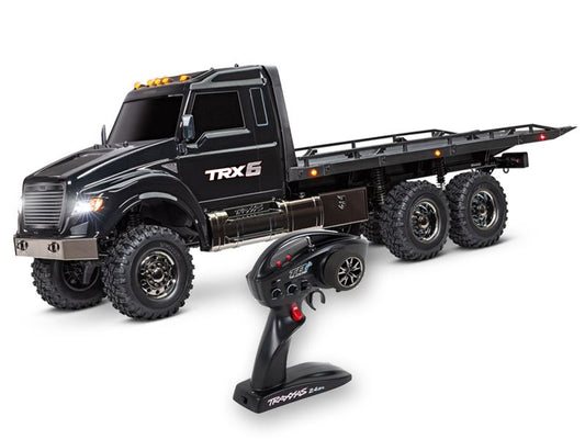 Traxxas TRX-6 Ultimate Truck 6x6 Auflieger Edition schwarz RTR Brushed ohne Akku/Lader
