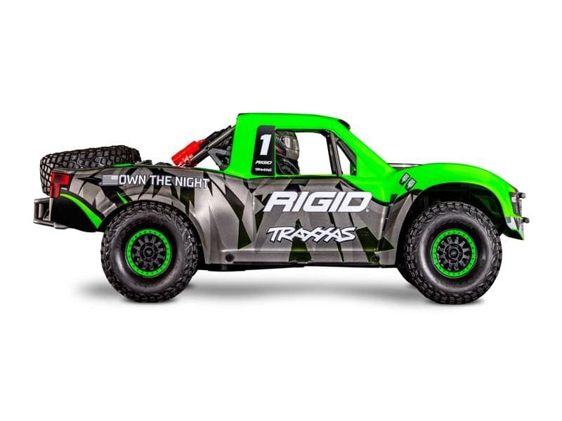 Traxxas Unlimited Desert Racer 4x4 VXL grün RGD1 Edition LED 1:7 RTR Brushless ohne Akku/Lader